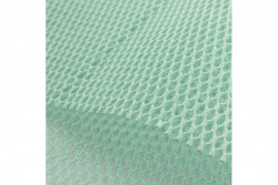 Tissu filet coton bio couleur vert d'eau