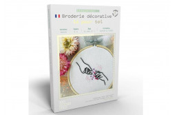 Kit de broderie décorative French Kits " là pour toi"