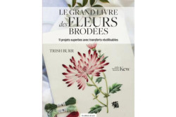Livre LE GRAND LIVRE DES FLEURS BRODEES - 11 PROJETS SUPERBES