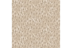 Tissu Stof "Basics Twist" Frises de tulipes sur fond beige clair