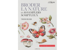 livre de broderie Traditionnelle "Broder la Nature en 10 samplers...