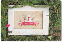 Diagramme point de croix de Mme Chantilly "Christmas in the Forest"