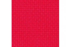 Toile Aida de Zweigart, coloris  954 rouge