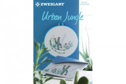 Livret Zweigart N° 296 modèles de broderie sur le thème Urban Jungle